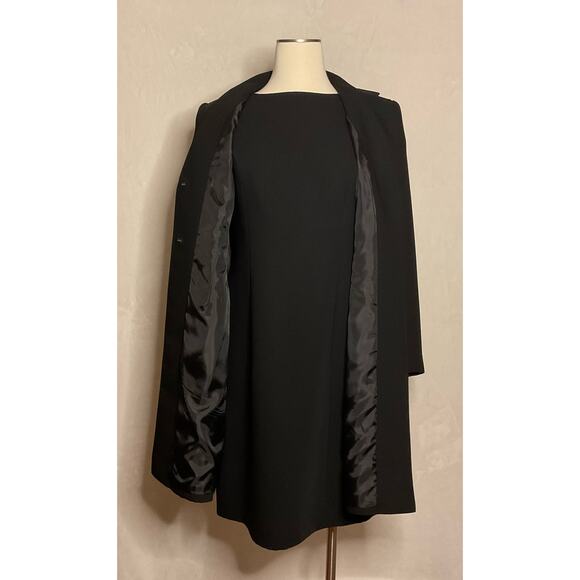 NWT Style & Co. Women's 8 Petite Black 2 Piece Dress with 2-Button Blazer Suit - Picture 4 of 11